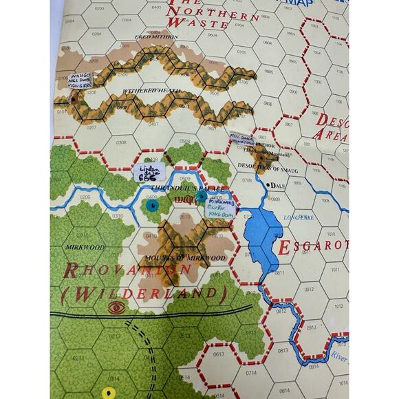 War Of The Ring Game 1977 SPI Tolkien LOTR Complete RPG - Picture 5 of 9